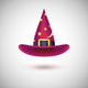 Red Witch Hat for