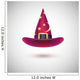 Red Witch Hat for Wall Decal