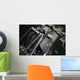 Vintage Motorcycle Front Suspension Wall Decal