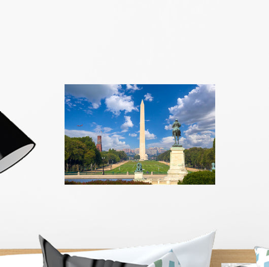 Washington Monument and National Mall, Washington DC Wall Decal
