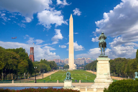Washington Monument and National Mall, Washington DC Wall Decal