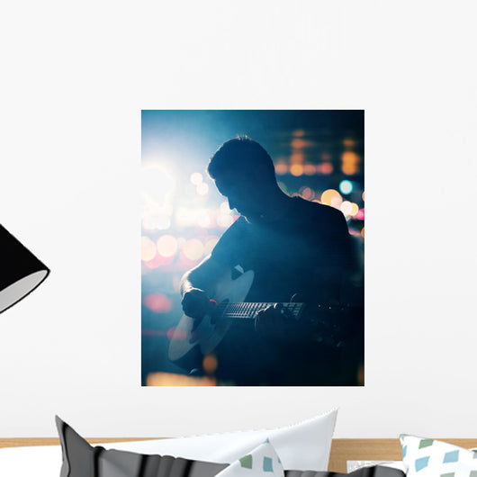 Guitarist Wall Decal