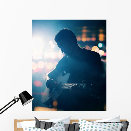Guitarist Wall Decal