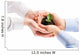 Sprout in hands Wall Decal