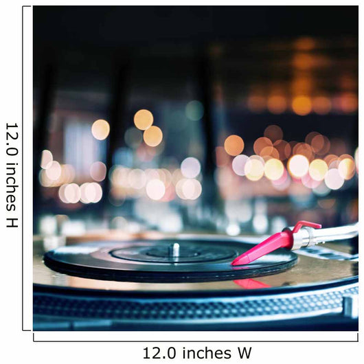 Playing vinyl Wall Decal