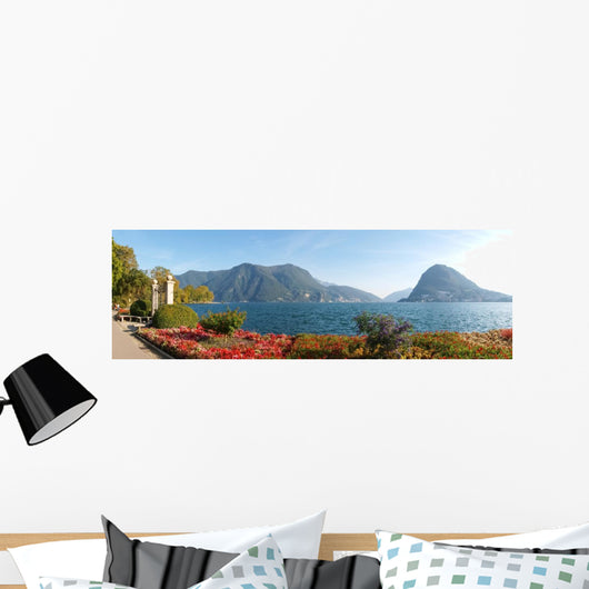 Lugano, Switzerland. Picture from the botanical park Wall Decal