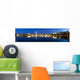 Hamburg Binnenalster Night Wall Decal