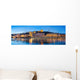 ville de lyon de nuit Wall Decal