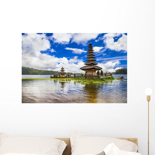 Spiritual Bali Ulun Danu Close-up Wall Decal
