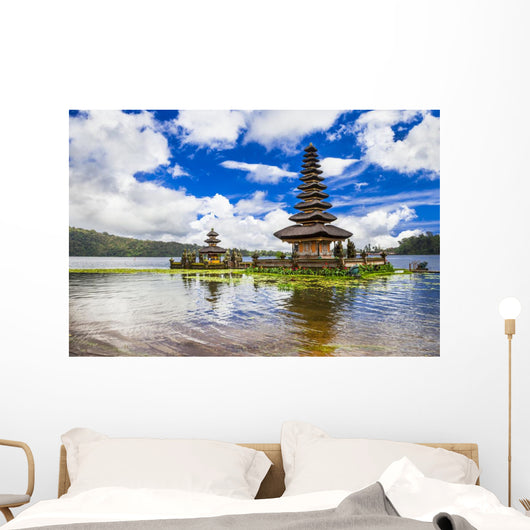 Spiritual Bali Ulun Danu Close-up Wall Decal