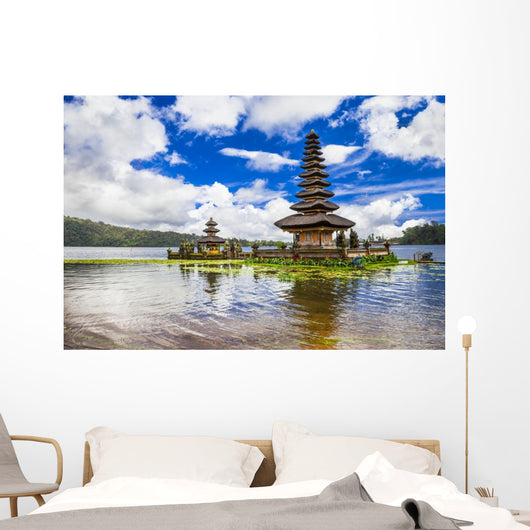 Spiritual Bali Ulun Danu Close-up Wall Decal