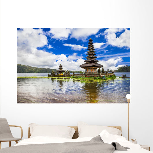 Spiritual Bali Ulun Danu Close-up Wall Decal