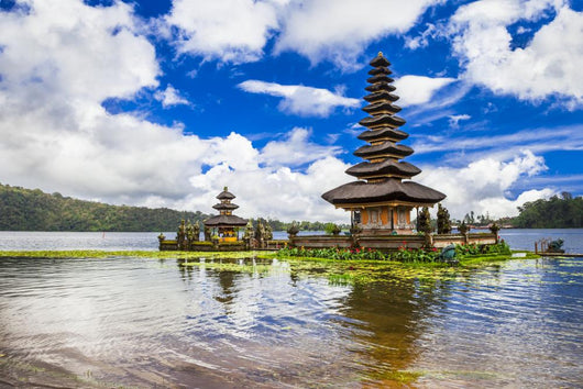 Spiritual Bali Ulun Danu Close-up Wall Decal