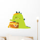 Greedy Dragon Wall Decal