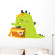 Greedy Dragon Wall Decal