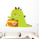 Greedy Dragon Wall Decal
