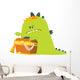 Greedy Dragon Wall Decal