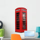 British Telephone Booth Wall Decal