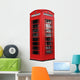 British Telephone Booth Wall Decal
