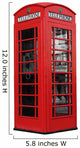 British Telephone Booth Wall Decal