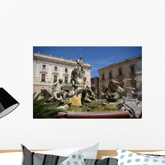 Siracusa Piazza Archimede Wall Decal