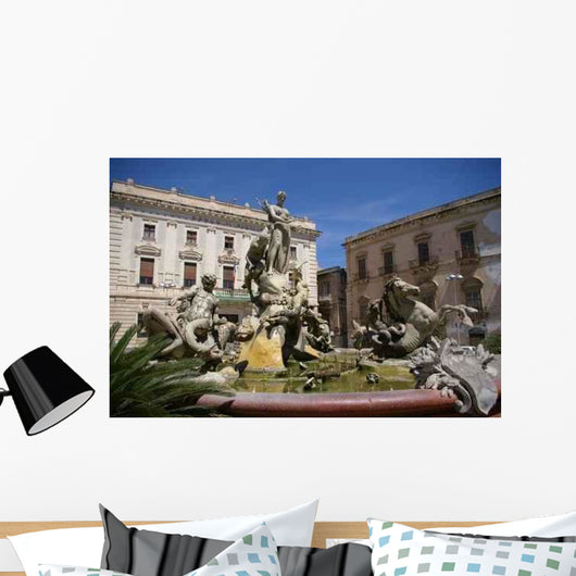 Siracusa Piazza Archimede Wall Decal