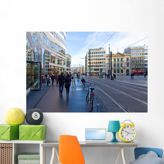 Modernes D&uuml;sseldorf - K&ouml;-Bogen Wall Decal