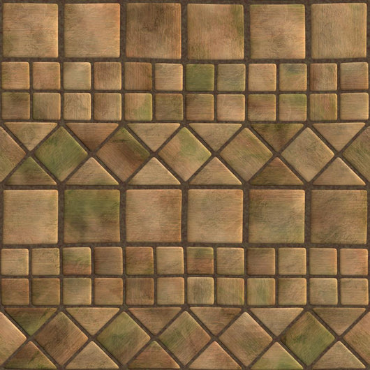 Seamless Pattern Stoned Tile Wall Decal