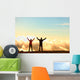 Success, achievement and accomplishment concept Wall Decal