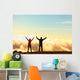 Success, achievement and accomplishment concept Wall Decal