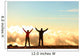 Success, achievement and accomplishment concept Wall Decal
