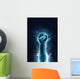 Fist of ice Wall Decal
