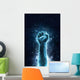 Fist of ice Wall Decal