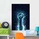Fist of ice Wall Decal