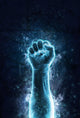 Fist of ice Wall Decal