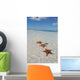 Sea Star Paradise Beach Wall Decal