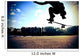 Skateboarding Legs Jump City Wall Decal