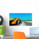 Yellow Street Car Wall Decal