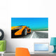 Yellow Street Car Wall Decal