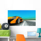 Yellow Street Car Wall Decal