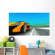 Yellow Street Car Wall Decal