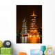 Sun and Moon Pagodas, Guilin, China Wall Decal