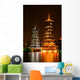 Sun and Moon Pagodas, Guilin, China Wall Decal