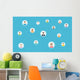 Social Network Connection for Wall Decal