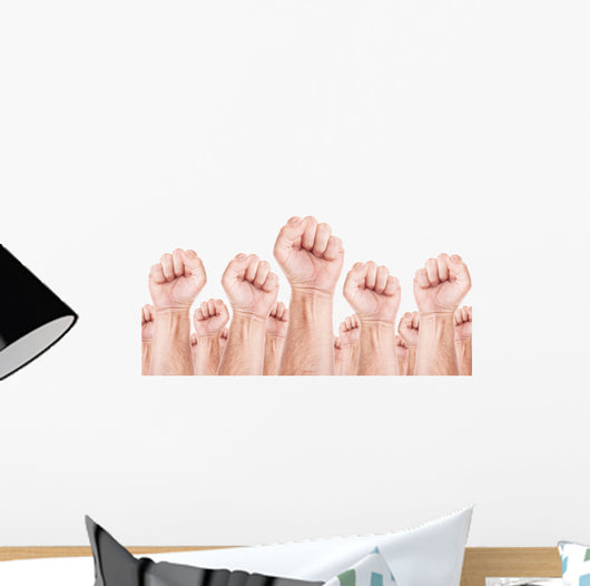 Labour movement, workers union strike Wall Decal