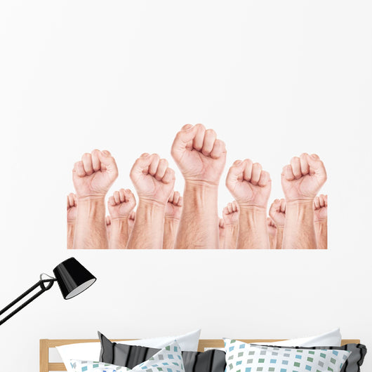 Labour movement, workers union strike Wall Decal