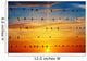 birds on a background of sunrise Wall Decal
