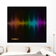Vector Equalizer Colorful Musical Wall Decal