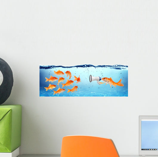 Announcement Conference or Political Wall Decal