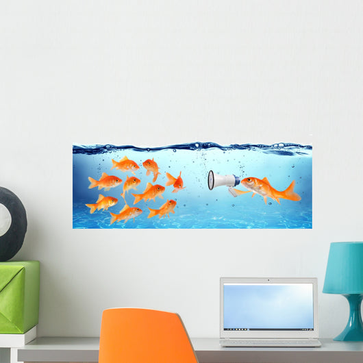 Announcement Conference or Political Wall Decal